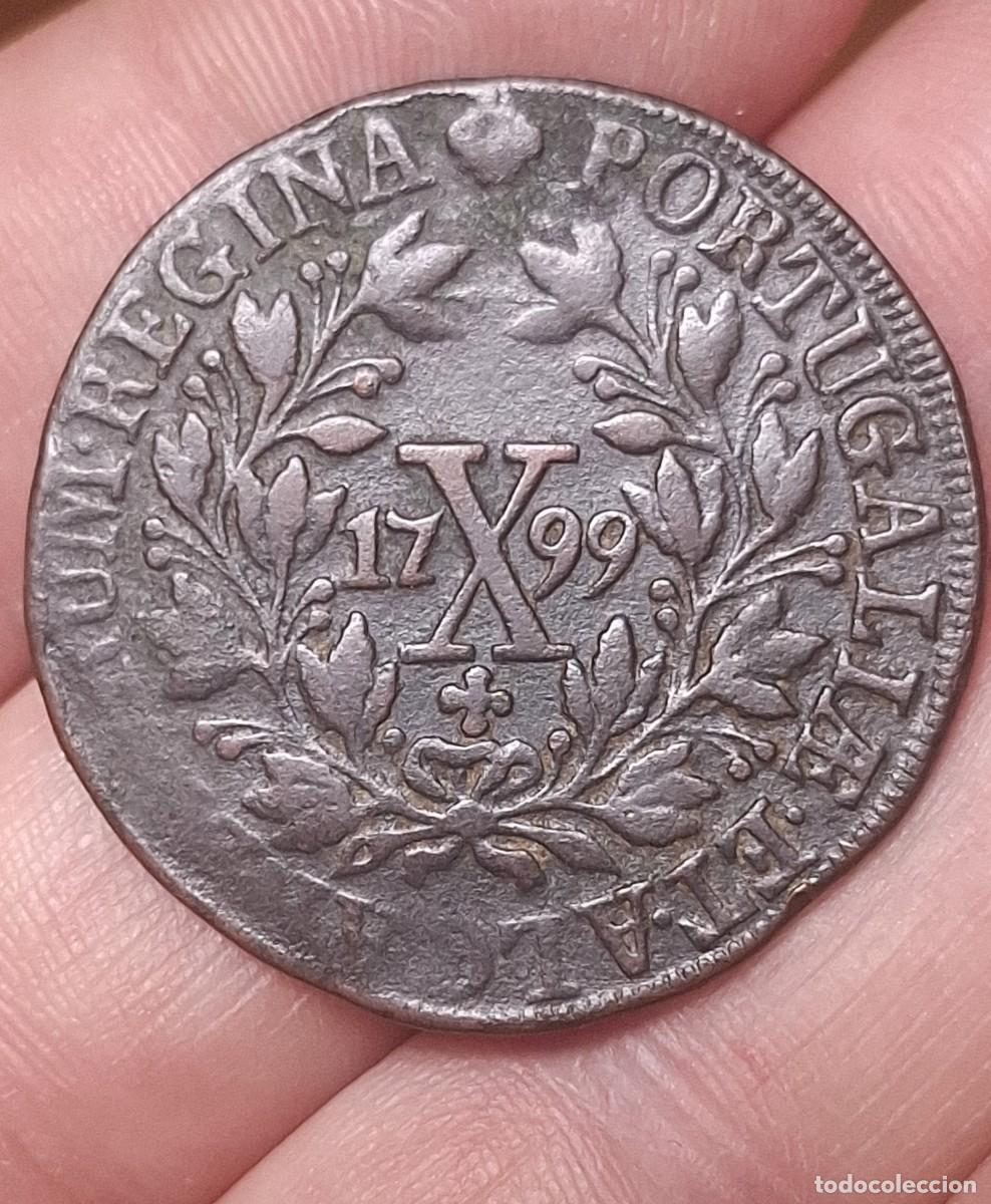 Monedas antiguas de Europa: Portugal - 10 Reis 1799