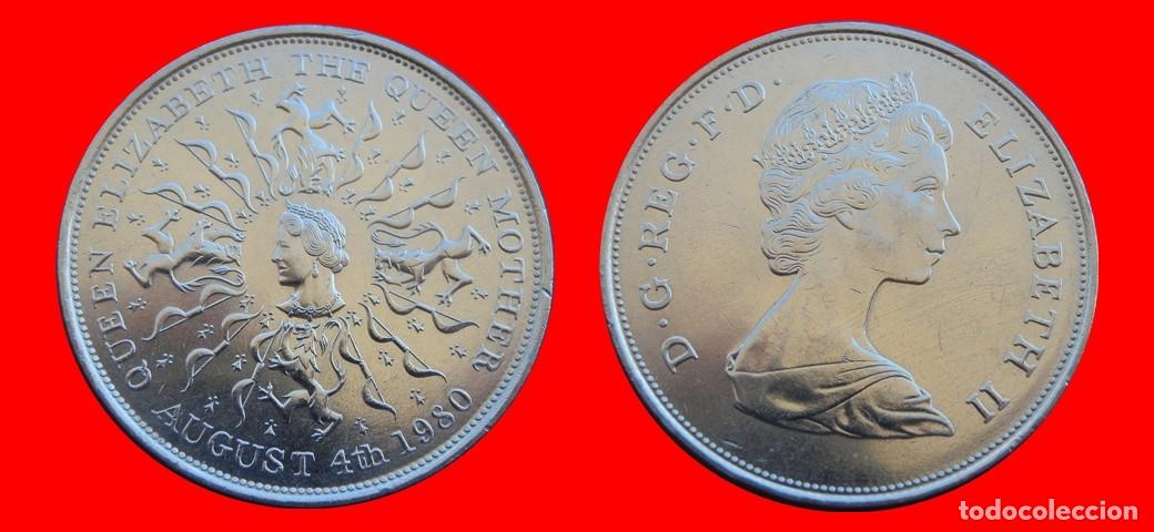 Monedas antiguas de Europa: 25 PENIQUES PENCE 1980 SIN CIRCULAR INGLATERRA REINO UNIDO-8968SC