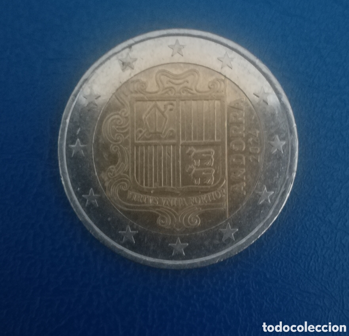 Monnaies anciennes de Europe: Moneda de 2 euros de Andorra 2024