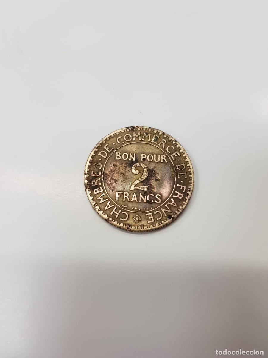 Monedas antiguas de Europa: FRANCIA- 2 FRANCOS-1925-CAMARA DE COMERCIO