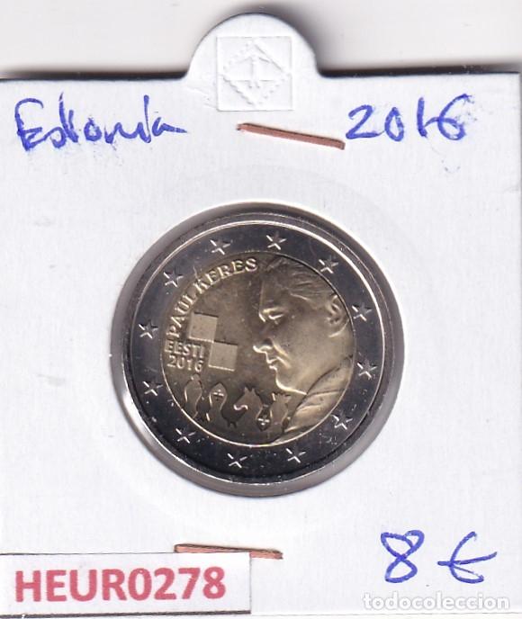 Monedas antiguas de Europa: HEUR0278 MONEDA ESTONIA 2 EUROS 2016