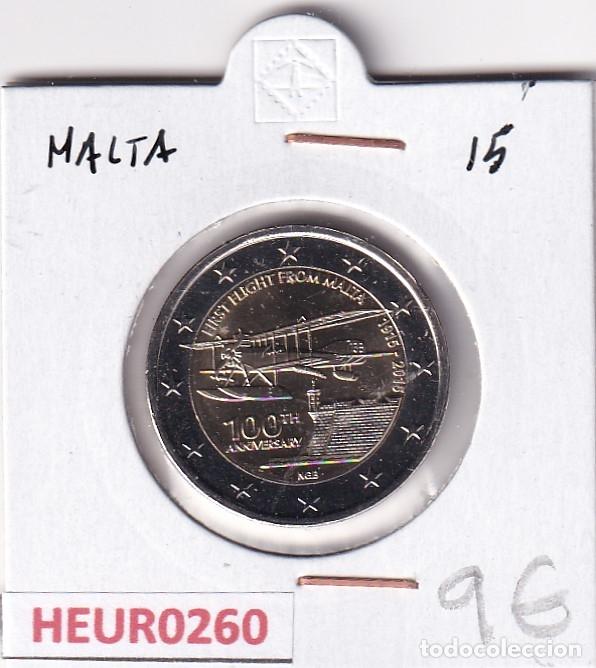Monedas antiguas de Europa: HEUR0260 MONEDA MALTA 2 EUROS 2015 (Historia de la Constituci&oacute;n)
