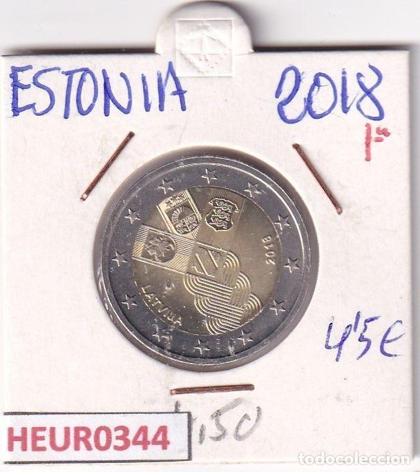 Monedas antiguas de Europa: HEUR0344 MONEDA ESTONIA 2 EUROS 2018 (Estados b&aacute;lticos)