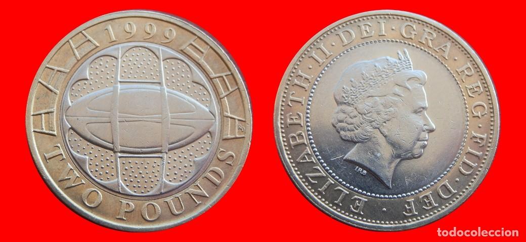Monedas antiguas de Europa: 2 LIBRAS POUNDS 1999 INGLATERRA REINO UNIDO-154096