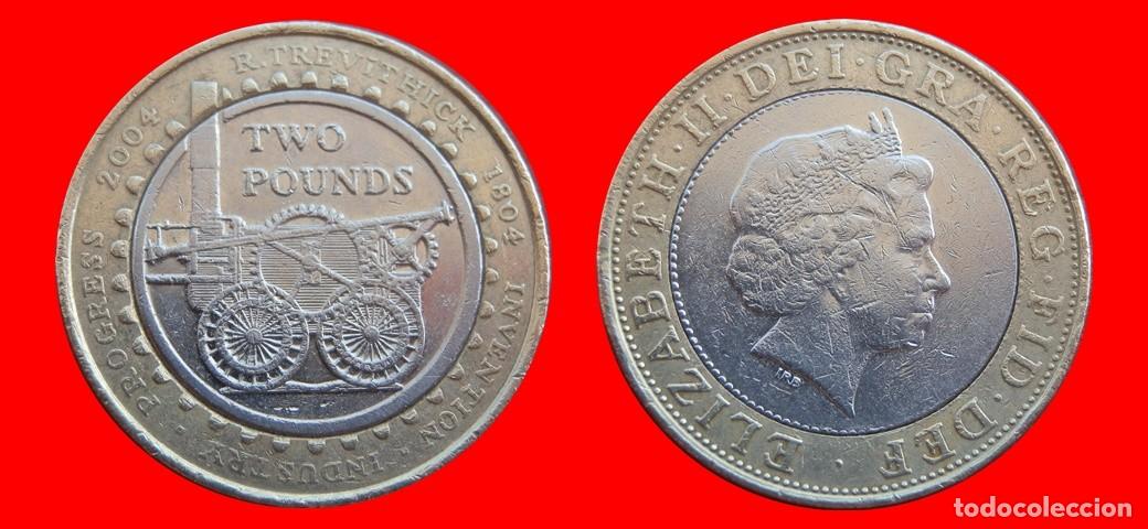 Monedas antiguas de Europa: 2 LIBRAS POUNDS 2004 INGLATERRA REINO UNIDO-154097