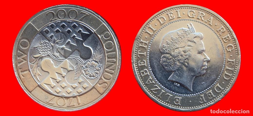 Monedas antiguas de Europa: 2 LIBRAS POUNDS 2007 INGLATERRA REINO UNIDO-154103