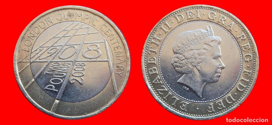 Monedas antiguas de Europa: 2 LIBRAS POUNDS 2008 INGLATERRA REINO UNIDO-154105