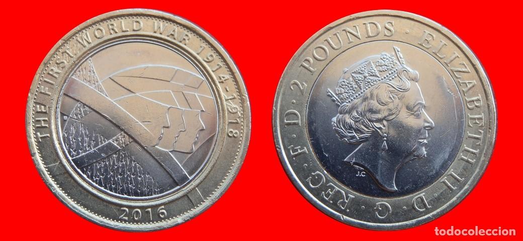 Monedas antiguas de Europa: 2 LIBRAS POUNDS 2016 INGLATERRA REINO UNIDO-154115