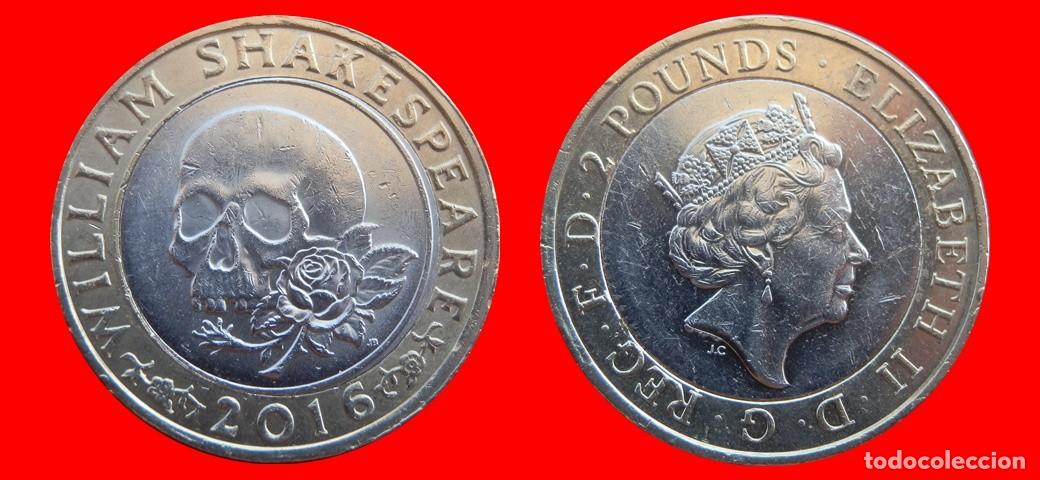 Monedas antiguas de Europa: 2 LIBRAS POUNDS 2016 INGLATERRA REINO UNIDO-154118