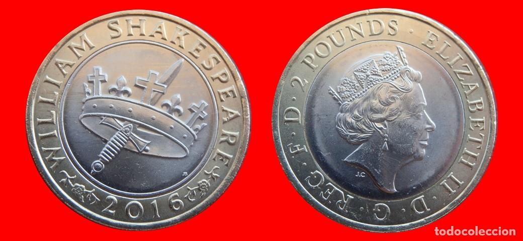 Monedas antiguas de Europa: 2 LIBRAS POUNDS 2016 INGLATERRA REINO UNIDO-154119