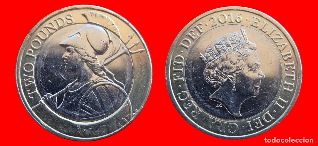 Monedas antiguas de Europa: 2 LIBRAS POUNDS 2016 INGLATERRA REINO UNIDO-154120
