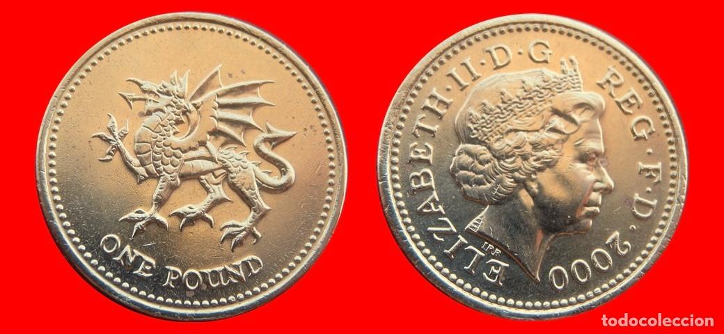 Monedas antiguas de Europa: 1 LIBRA POUND 2000 INGLATERRA REINO UNIDO-154122