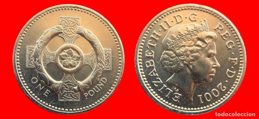 Monedas antiguas de Europa: 1 LIBRA POUND 2001 INGLATERRA REINO UNIDO-154123