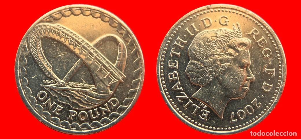 Monedas antiguas de Europa: 1 LIBRA POUND 2007 INGLATERRA REINO UNIDO-154128