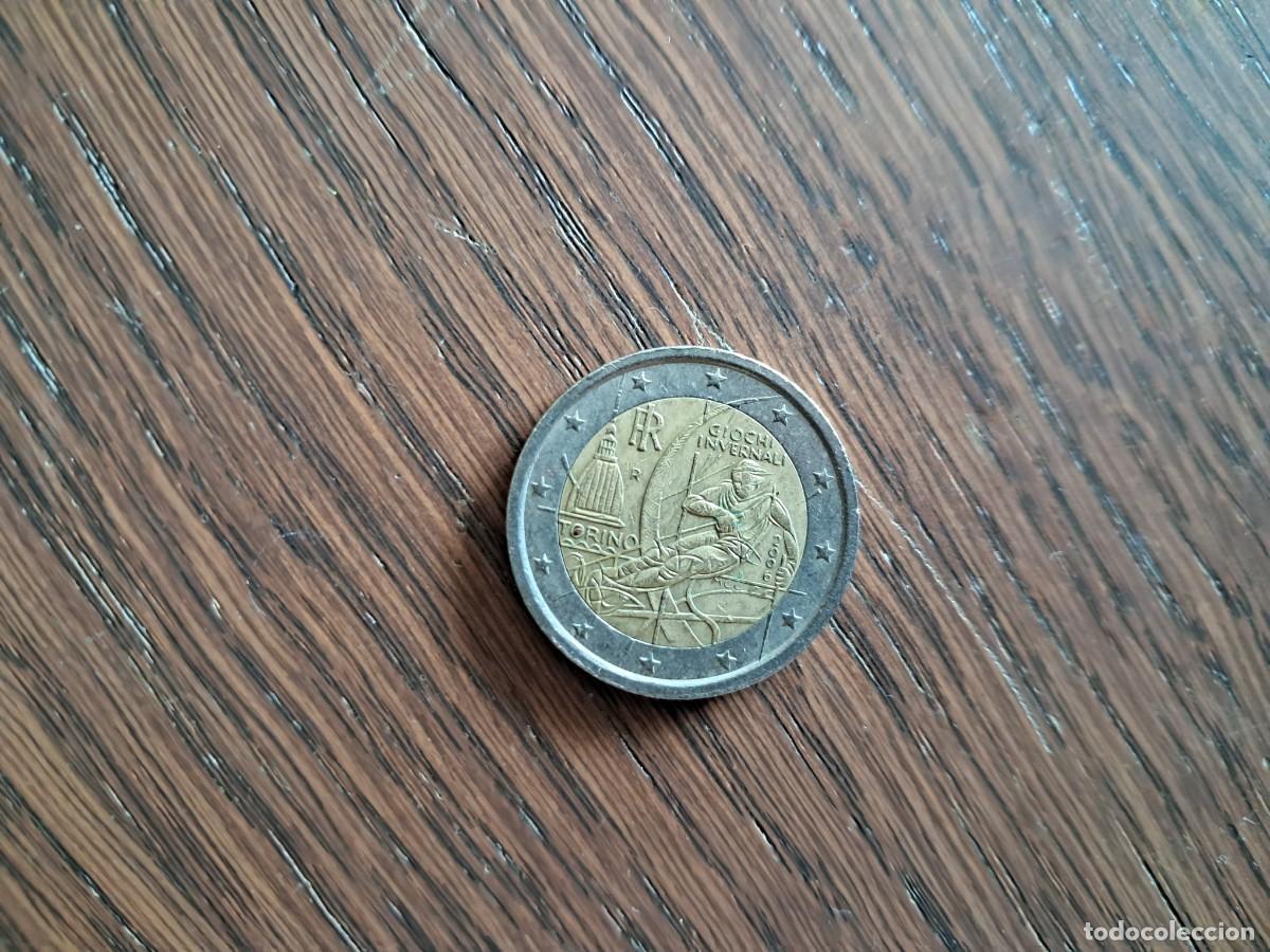 Monedas antiguas de Europa: Italia 2006 2 euros moneda conmemorativa Tur&iacute;n juegos invierno Torino