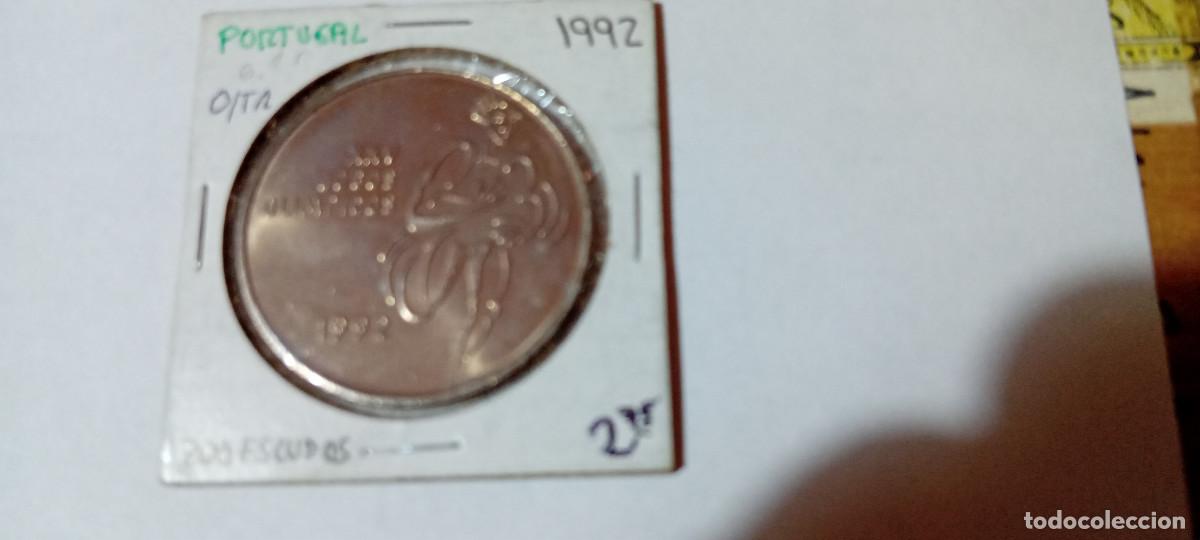 Monedas antiguas de Europa: PORTUGAL 200 ESCUDOS 1992 , JJOO ,CUPRONIQUEL