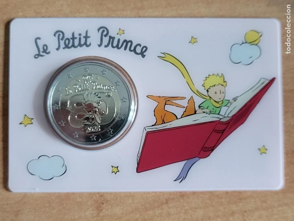 Monedas antiguas de Europa: Coincard 2 Euros Conmemorativa Francia 2026 - EL PRINCIPITO - Le Petit Prince - EL LIBRO
