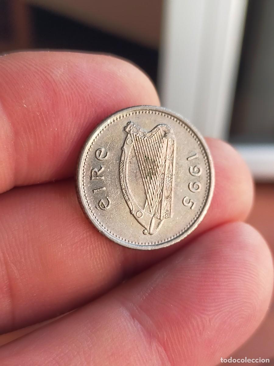 Monedas antiguas de Europa: MONEDA DE 10 DIEZ PENCE PENIQUES EIRE IRLANDA 1995 MUY BUENA CONSERVACION