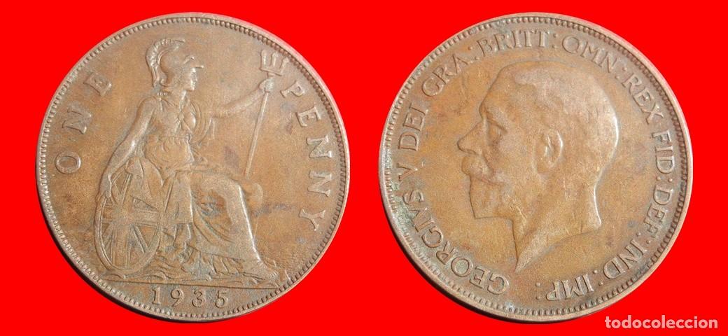 Monedas antiguas de Europa: 1 PENIQUE PENNY 1935 INGLATERRA REINO UNIDO-154147