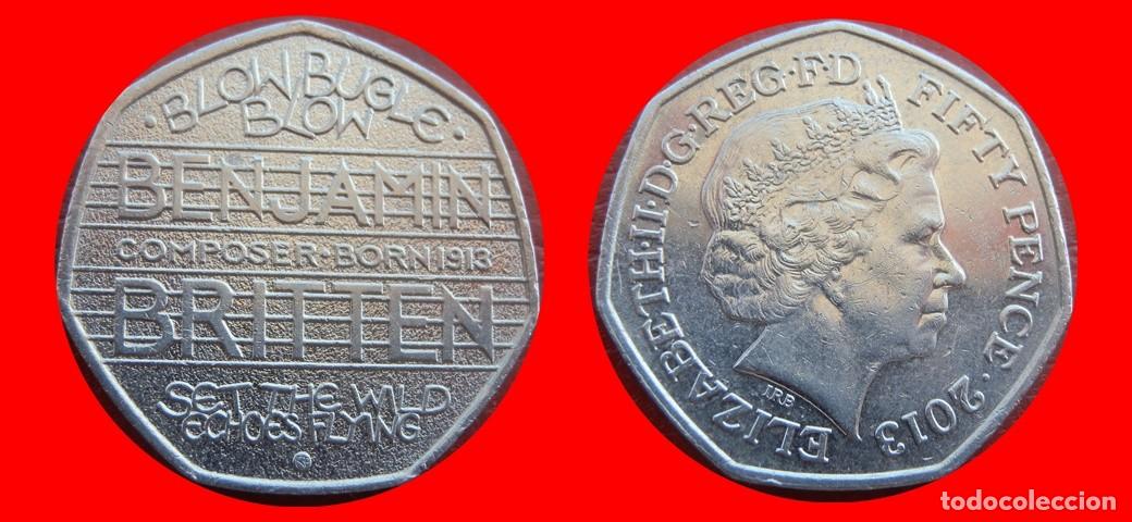 Monedas antiguas de Europa: 50 PENIQUES PENCE 2013 INGLATERRA REINO UNIDO-154159