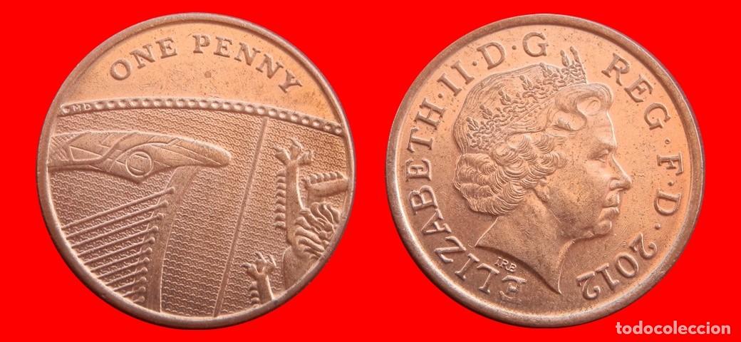 Monedas antiguas de Europa: 1 PENIQUE PENNY 2012 INGLATERRA REINO UNIDO-154169