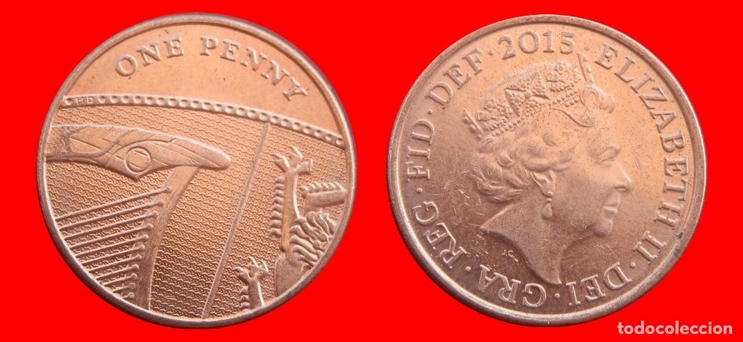 Monedas antiguas de Europa: 1 PENIQUE PENNY 2015 INGLATERRA REINO UNIDO-154170