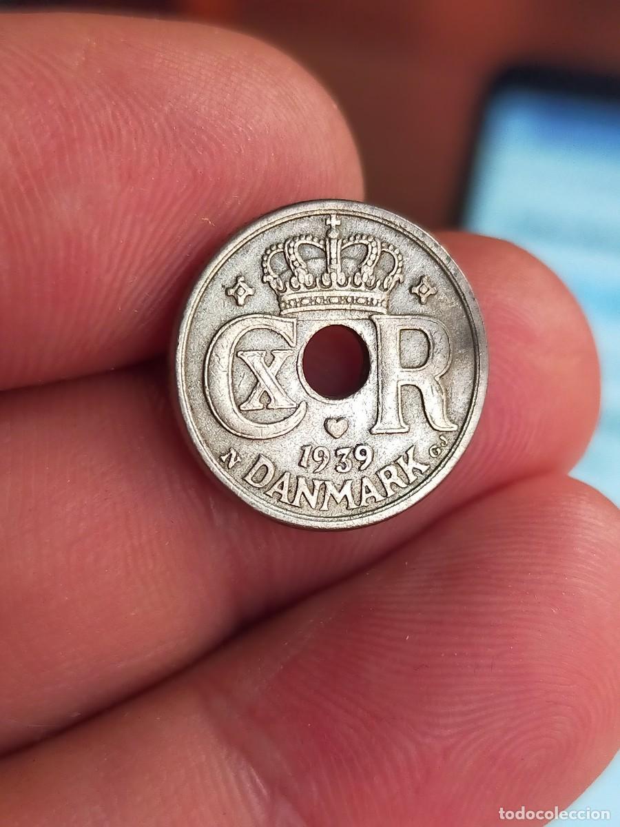 Monedas antiguas de Europa: MONEDA DE 10 DIEZ ORE DINAMARCA DANMARK 1939 MUY BUENA CONSERVACION