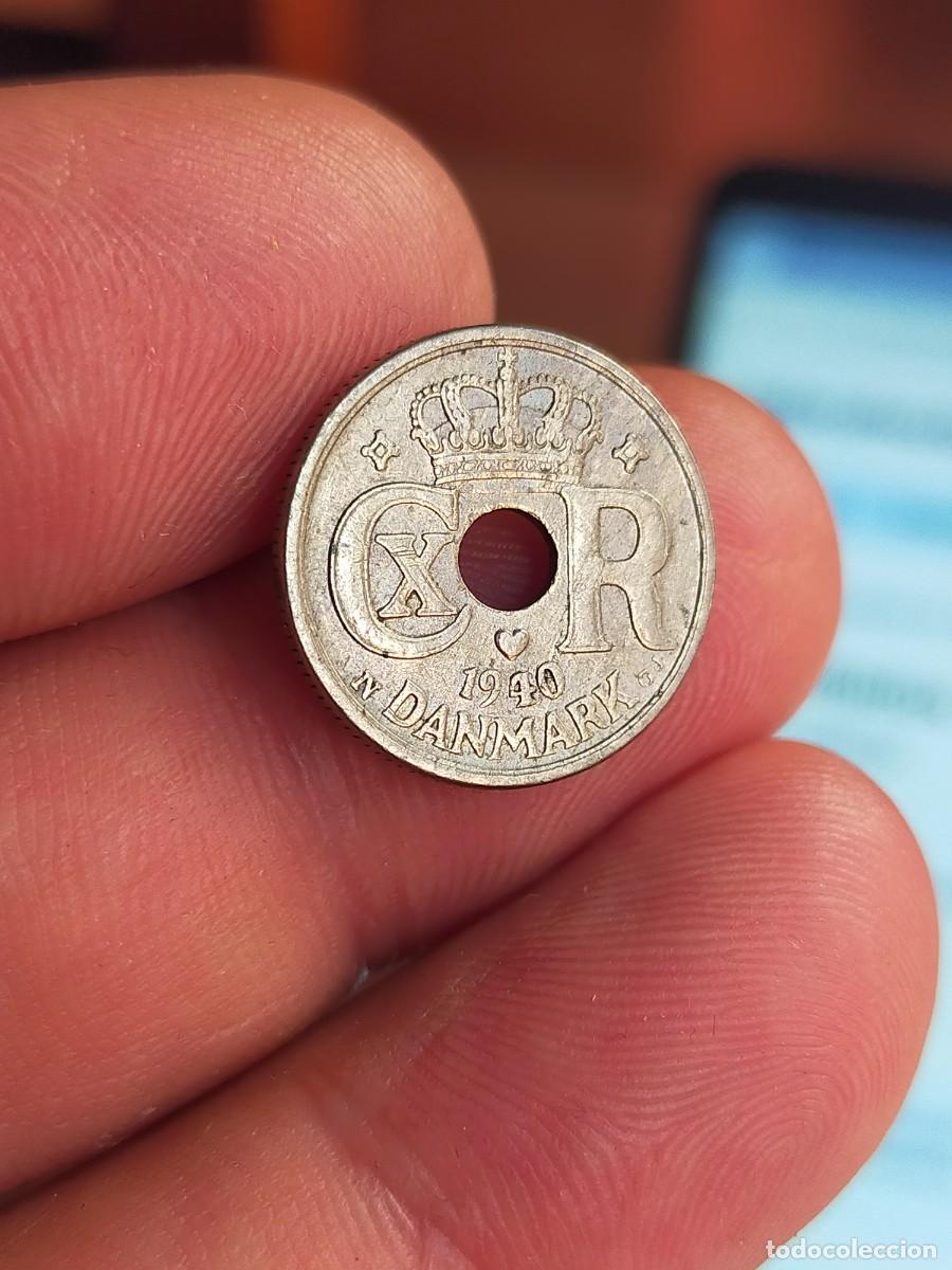 Monedas antiguas de Europa: MONEDA DE 10 DIEZ ORE DINAMARCA DANMARK 1940 MUY BUENA CONSERVACION