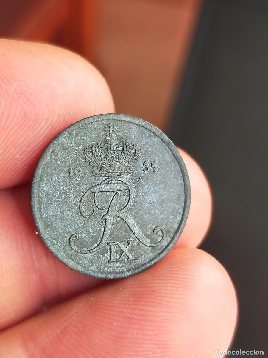 Monedas antiguas de Europa: MONEDA DE 2 DOS ORE DINAMARCA DANMARK 1965 MUY BUENA CONSERVACION