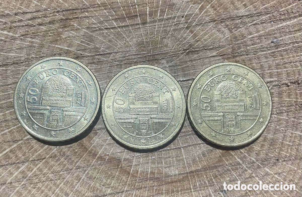 Monedas antiguas de Europa: Varias monedas de euros - Foto 2
