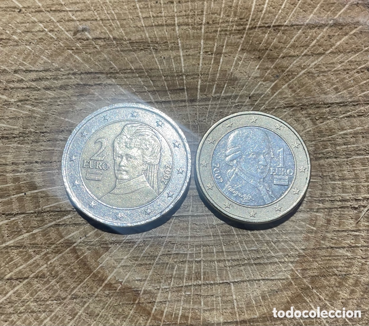 Monedas antiguas de Europa: Varias monedas de euros