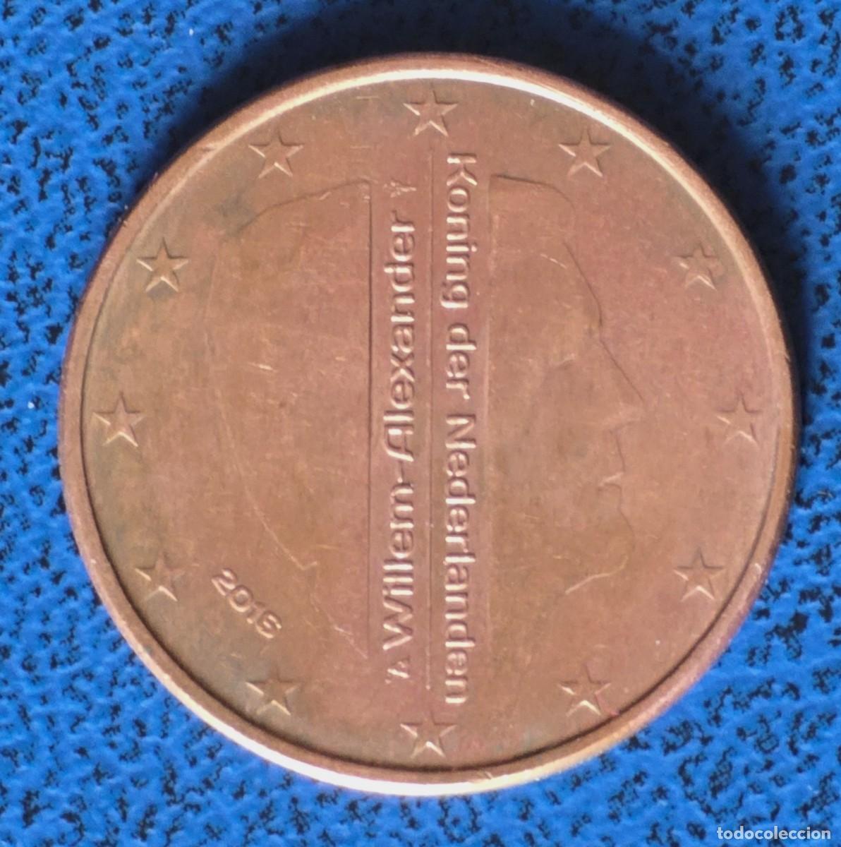Monedas antiguas de Europa: MONEDA HOLANDA 5 CENTIMO EURO 2016