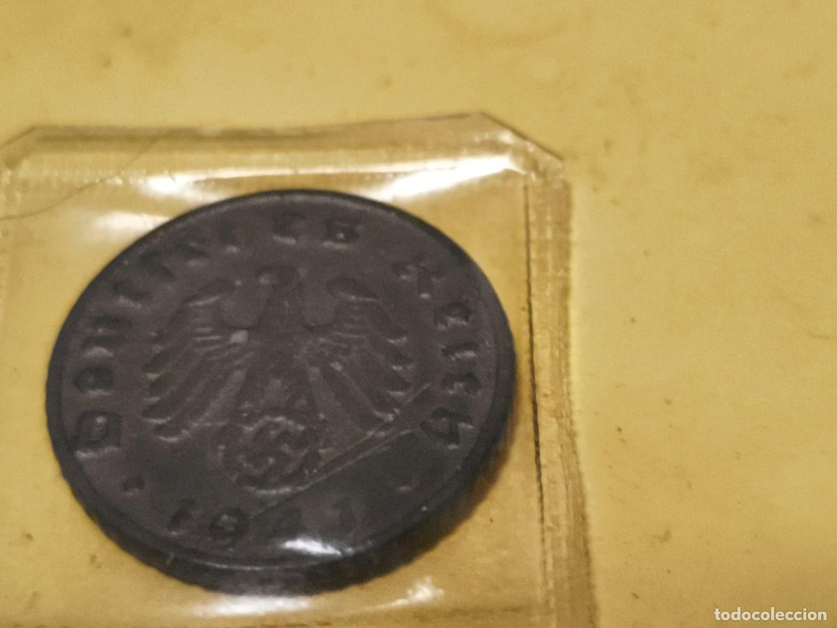 Monedas antiguas de Europa: Moneda Alemania nazi 5 reichspfenning