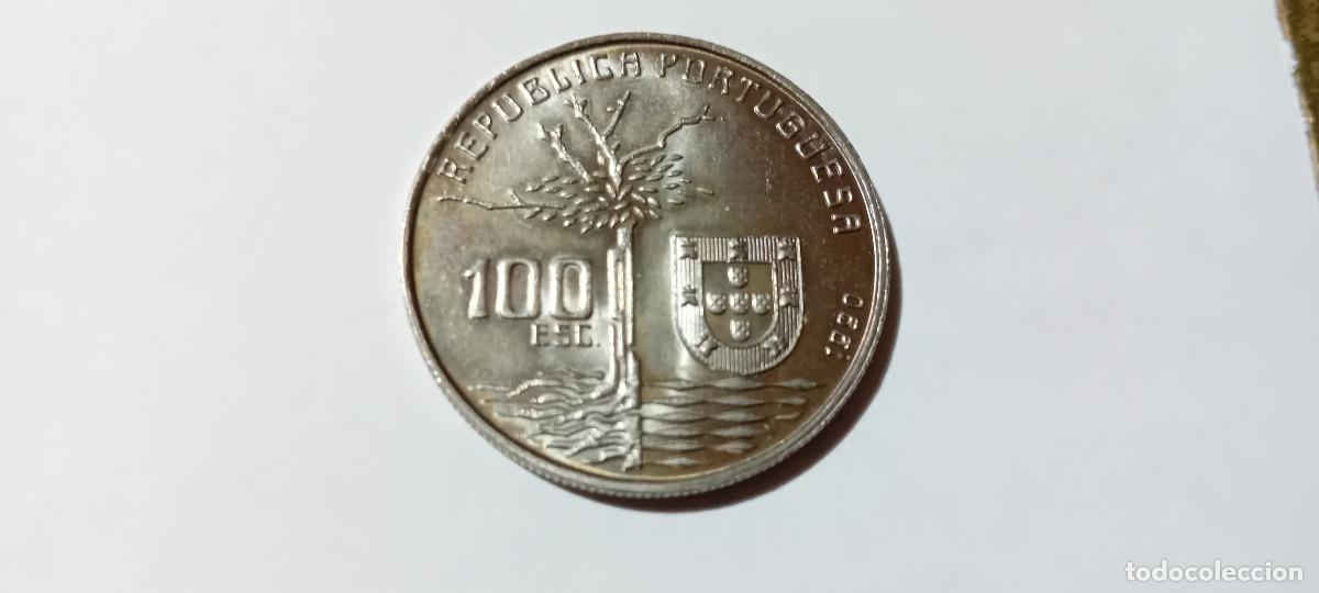 Monedas antiguas de Europa: PORTUGAL 100 ESCUDOS 1990, CASTELO BRANCO
