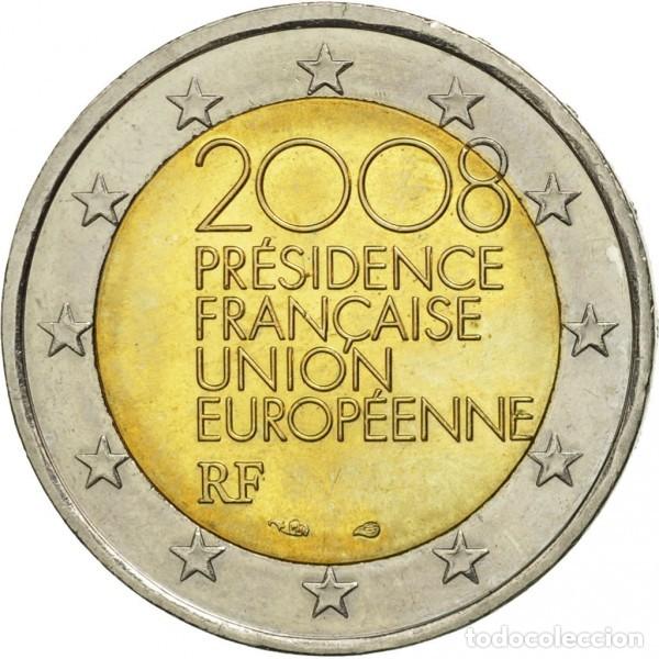 Monedas antiguas de Europa: Francia 2008 - Moneda conmemorativa 2 euros : Presidencia del Consejo de la Uni&oacute;n Europea