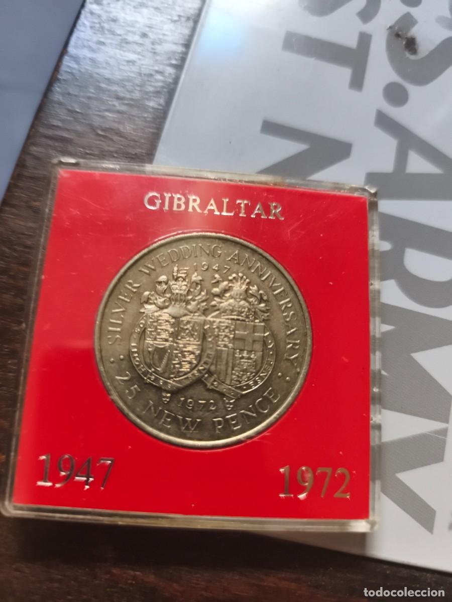 Monedas antiguas de Europa: Medalla de Gibraltar