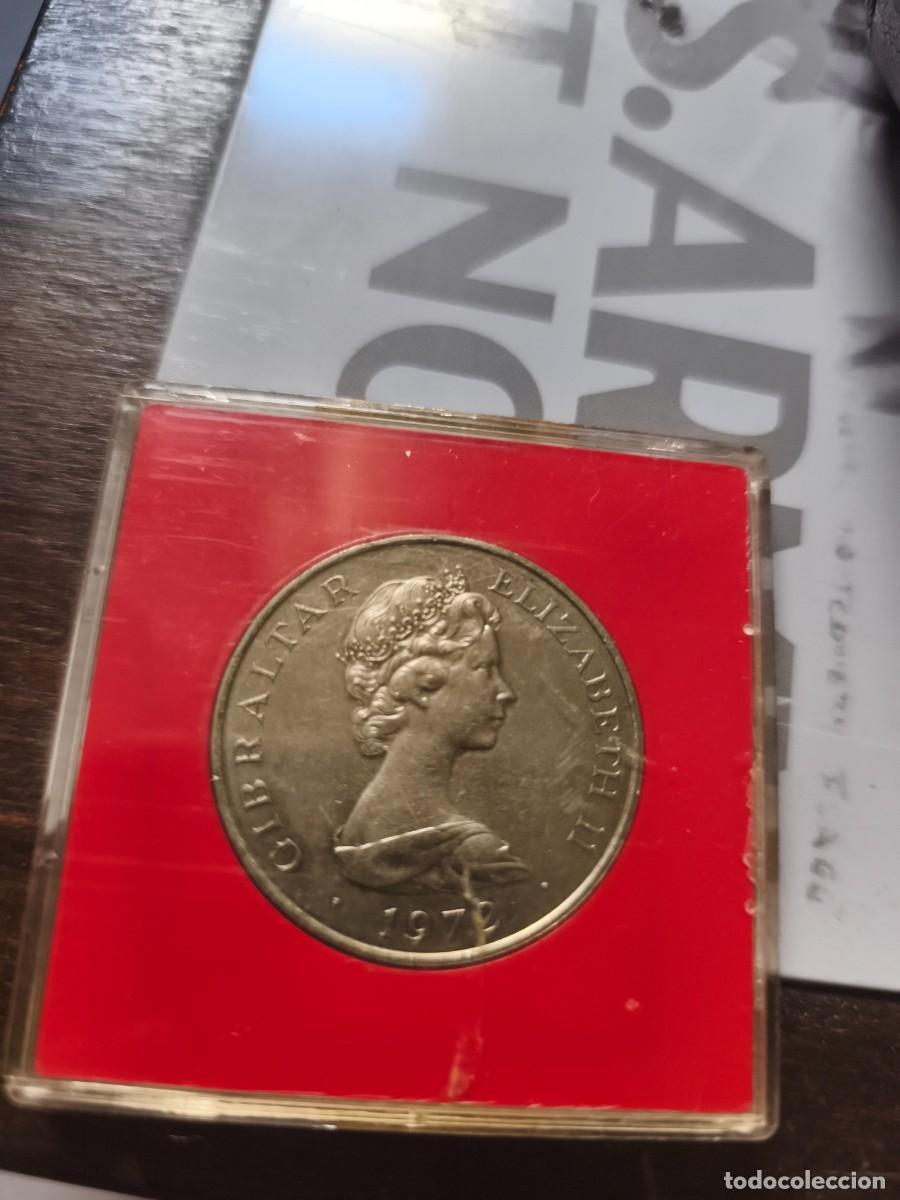 Monedas antiguas de Europa: Medalla de Gibraltar - Foto 2
