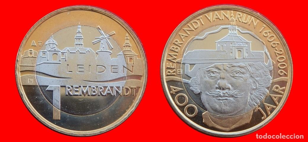 Monedas antiguas de Europa: 1 REMBRANDT 2006 SIN CIRCULAR LEIDEN PAISES BAJOS HOLANDA-9583SC