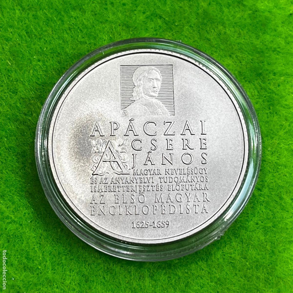 Monedas antiguas de Europa: Hungr&iacute;a 3000 forint, 400.&ordm; aniversario del nacimiento de J&aacute;nos Ap&aacute;czai Csere , 2025, 17441