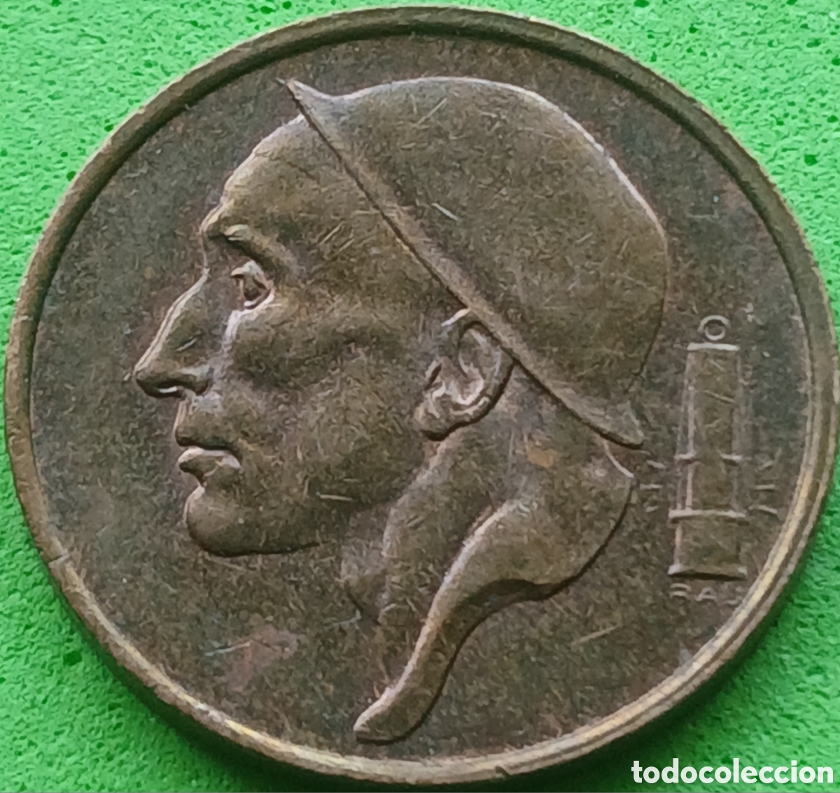 Monedas antiguas de Europa: B&eacute;lgica 50 c&eacute;ntimos 1985 km#148 Belgique