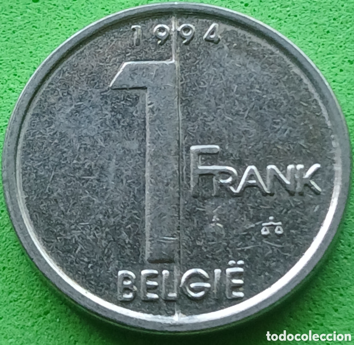 Monedas antiguas de Europa: B&eacute;lgica 1 franco 1994 km#188 Belgie