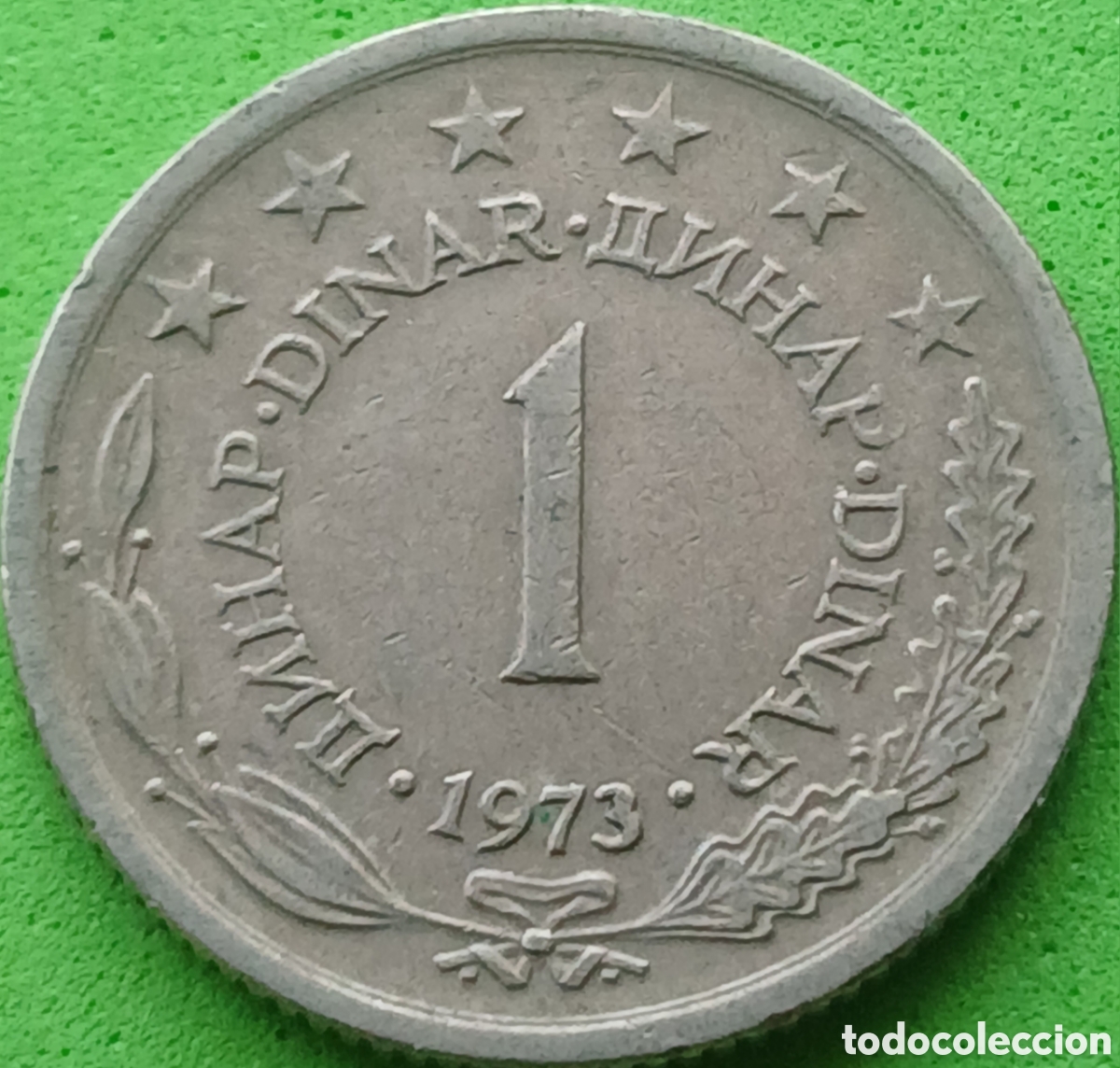 Monedas antiguas de Europa: Yugoslavia 1 dinar 1973 km#59
