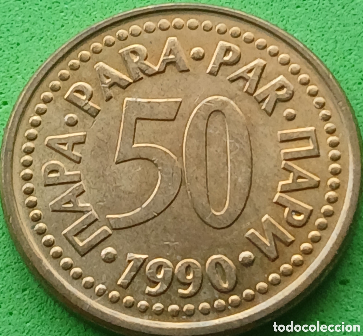 Monedas antiguas de Europa: Yugoslavia 50 para 1990 km#141