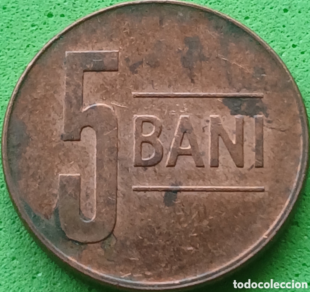 Monedas antiguas de Europa: Ruman&iacute;a 5 bani 2021 UC#2