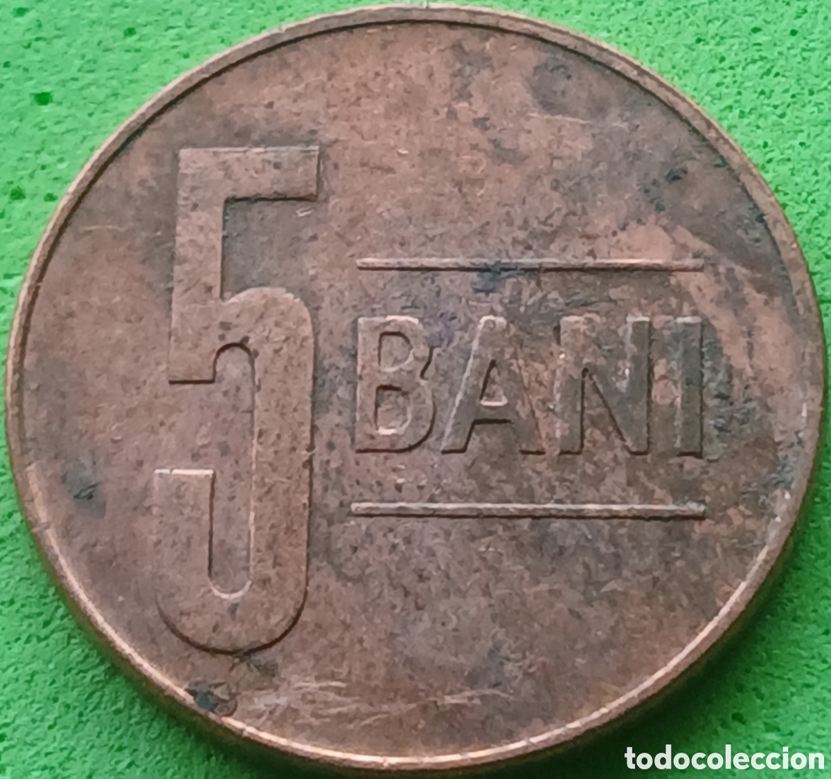 Monedas antiguas de Europa: Ruman&iacute;a 5 bani 2024 UC#2