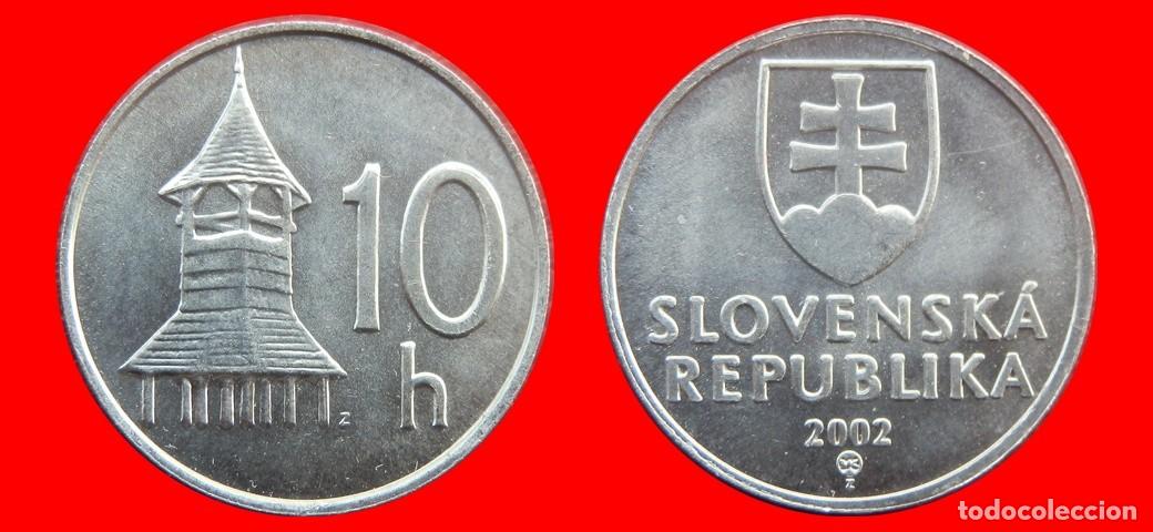 Monedas antiguas de Europa: 10 HALIEROV 2002 SIN CIRCULAR ESLOVAQUIA SLOVAKIA-9595SC