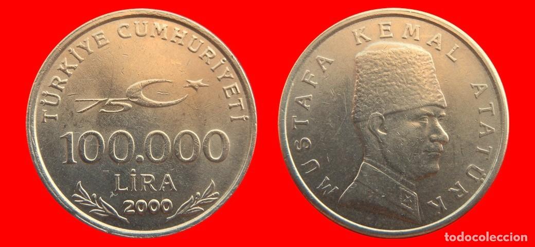 Monedas antiguas de Europa: 100000 LIRA 2000 TURQUIA-154248