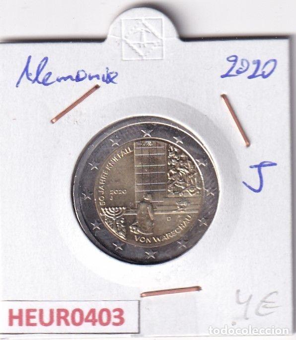 Monedas antiguas de Europa: HEUR0403 MONEDA ALEMANIA 2 EUROS 2020 Letra J (Genuflexi&oacute;n Varsovia)