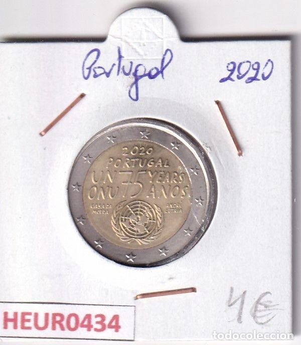 Monedas antiguas de Europa: HEUR0434 MONEDA PORTUGAL 2 EUROS 2020 (75 a&ntilde;os de la ONU)