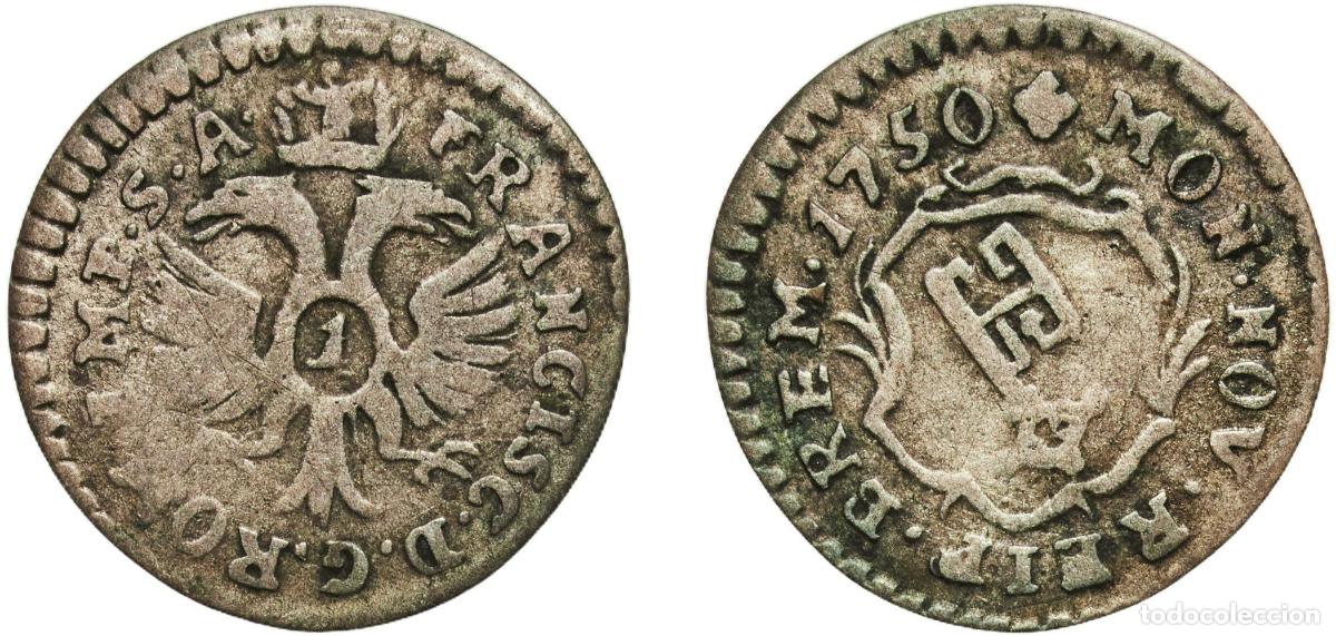 Monedas antiguas de Europa: Germany City of Bremen German states 1750 1 Groten Silver Bremen Mint (2382000) 0.71g VF KM 218